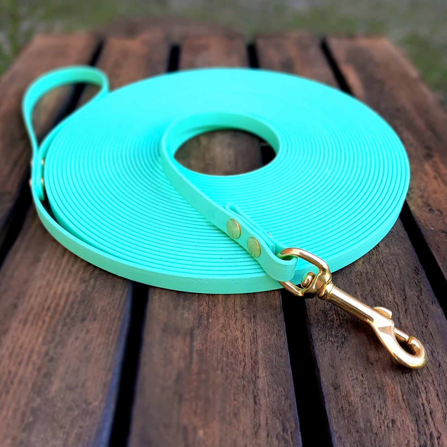 Biothane Schleppleine Forest mit Handschlaufe, versch. Längen