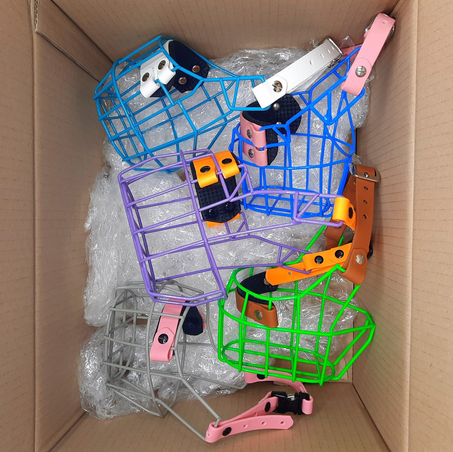 Maulkorb Testpaket für Miniature Bullterrier und Bullterrier (Bitte Beschreibung lesen!)