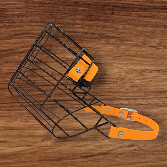 Maulkorb Dobermann Rüde in Metallic Race *Sale*